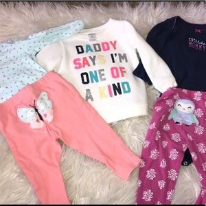 Babygirl’s 6-9 month Carters bundle